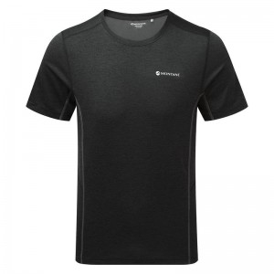 Black Montane Dart Men's T Shirts | GNC2237IJ