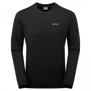 Black Montane Protium Men's Sweaters | BME221BG