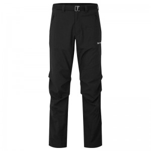 Black Montane Terra Men's Pants | DPO2944AL