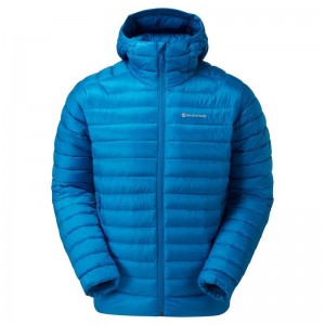 Blue Montane Anti-Freeze Hooded Men's Down Jackets | XCS1185CS