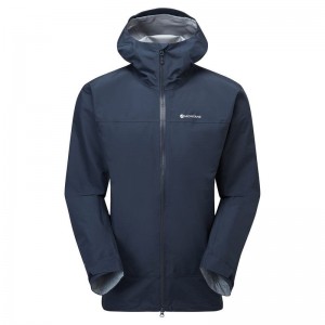 Dark Blue Montane Phase Men's Waterproof Jackets | HHN9136XP