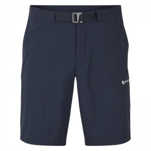 Dark Blue Montane Tenacity Lite Men's Shorts | UMU1858VK