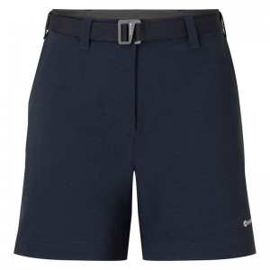 Dark Blue Montane Terra Stretch Lite Women's Shorts | MWM3929OZ