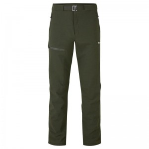 Dark Green Montane Tenacity Men's Pants | QZK2076MH