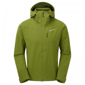 Green Montane Dyno LT Men's Softshell Jackets | EPV9475FX