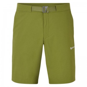 Green Montane Tenacity Lite Men's Shorts | YPS1866ZS