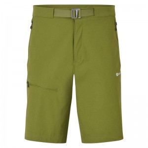 Green Montane Tenacity Men's Shorts | DAA8151QZ