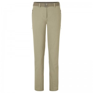 Khaki Montane Terra Stretch Women's Trousers | UMF854QS