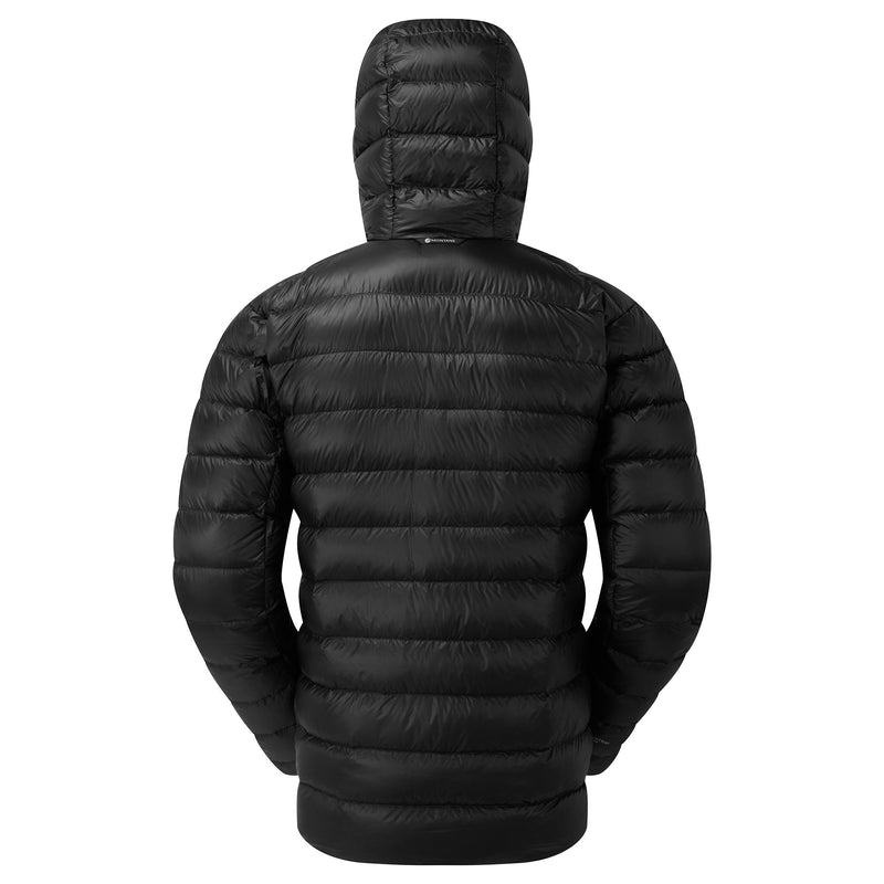 Black Montane Alpine 850 Lite Hooded Men's Down Jackets | RMX8835CR