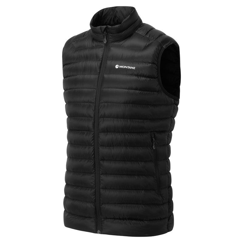 Black Montane Anti-Freeze Down Men's Vest | XJM1655FL