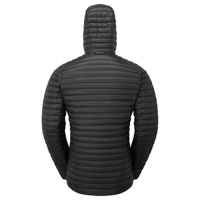 Black Montane Anti-Freeze Lite Hooded Men's Down Jackets | BHZ1988MJ