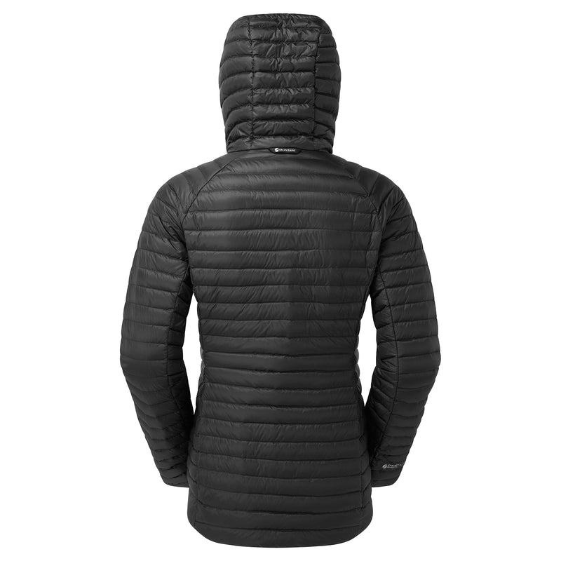 Black Montane Anti-Freeze Lite Hooded Women's Down Jackets | DOF4169FB