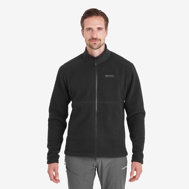 Black Montane Chonos Men's Fleece Jackets | XIM8339PB