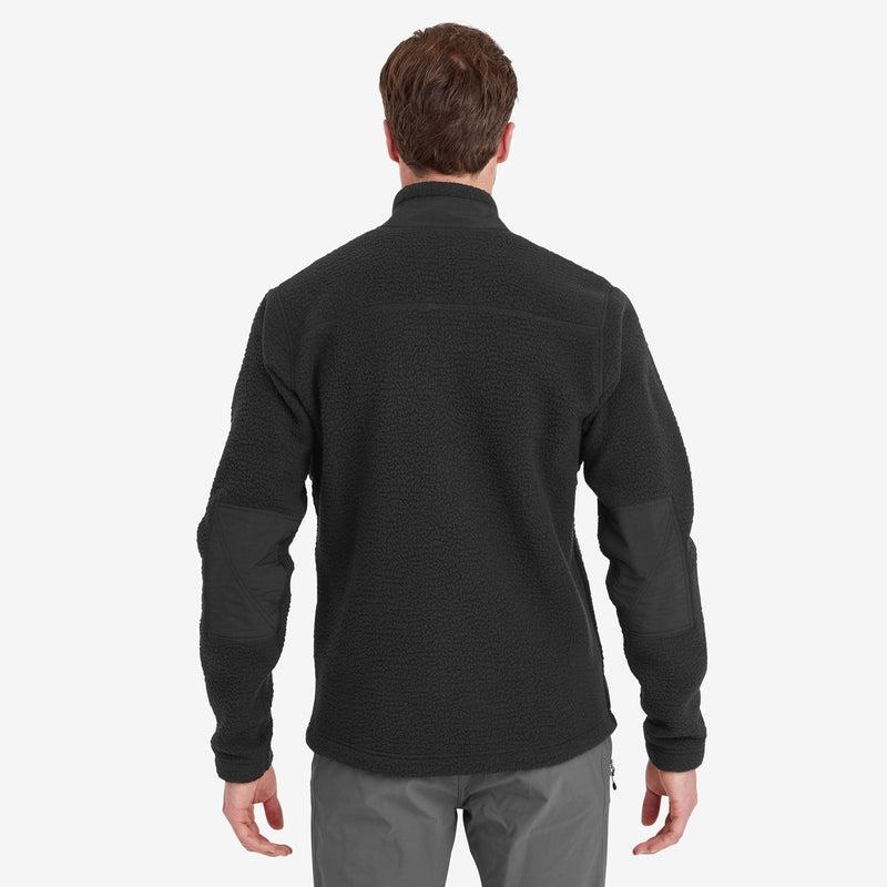 Black Montane Chonos Men's Fleece Jackets | XIM8339PB