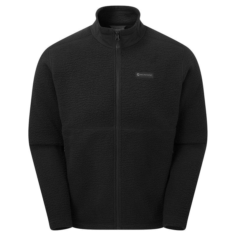 Black Montane Chonos Men\'s Fleece Jackets | XIM8339PB