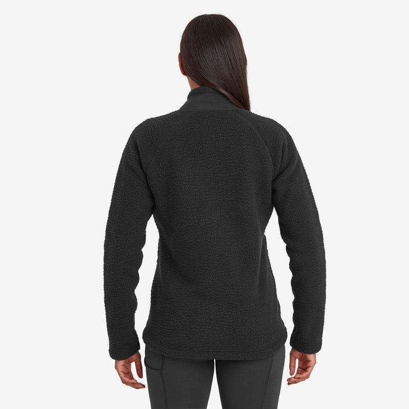 Black Montane Chonos Smock Pull On Women's Fleece | AKB4671TG