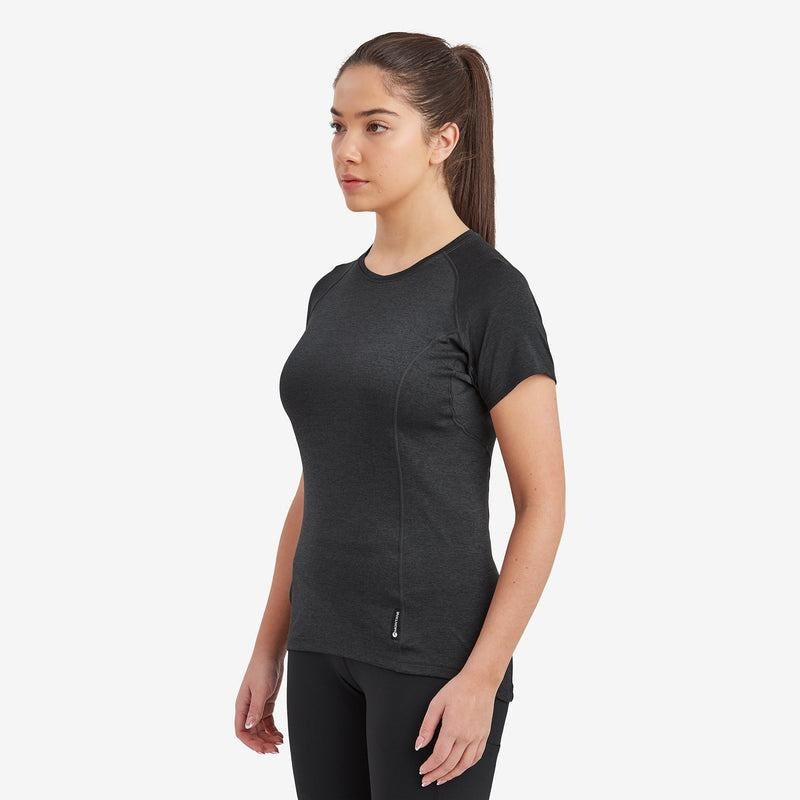 Black Montane Dart Women's T Shirts | JWZ8971XE