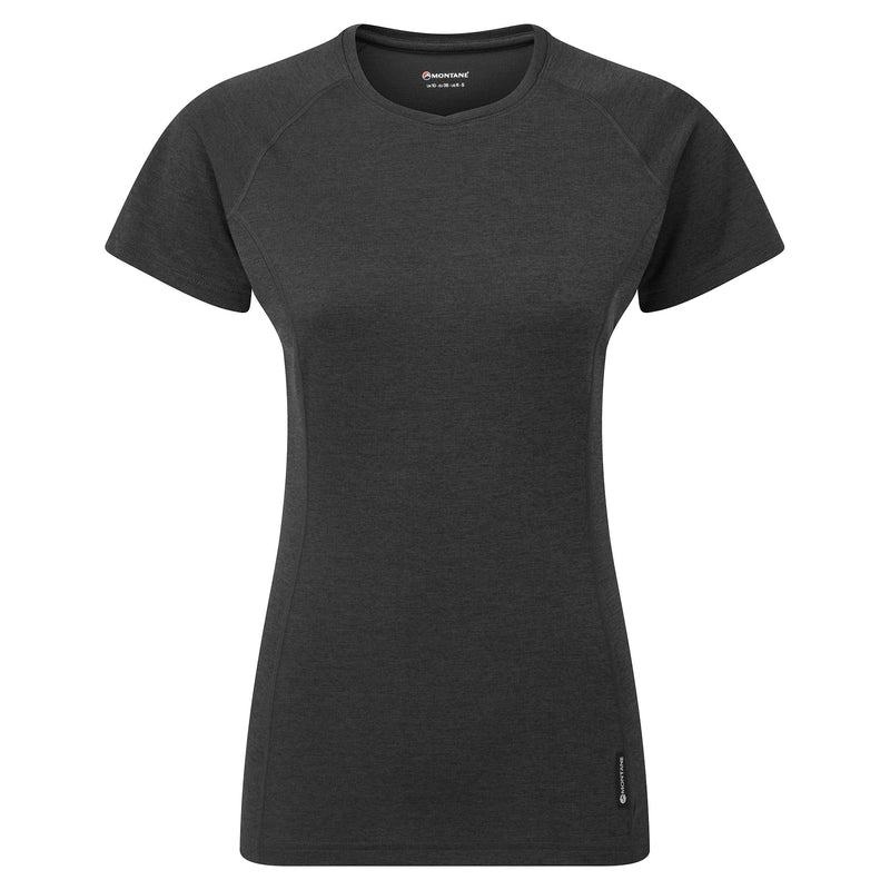 Black Montane Dart Women\'s T Shirts | JWZ8971XE