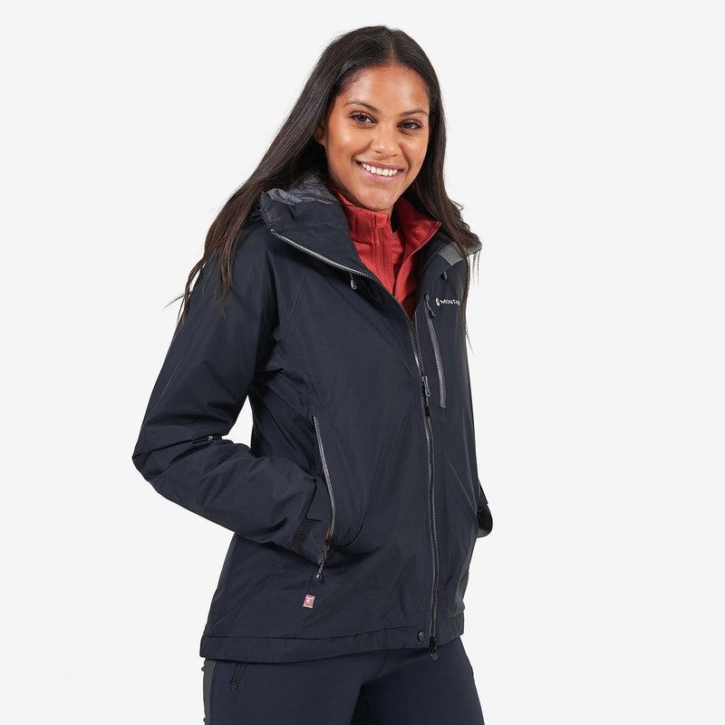 Black Montane Duality Insulated Women's Waterproof Jackets | BHN8059MA