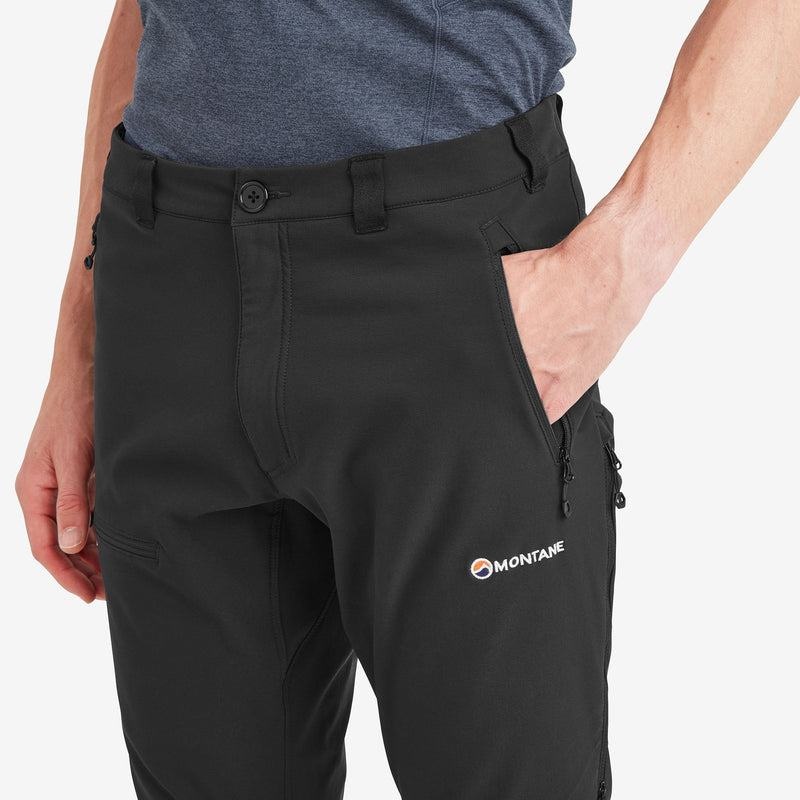 Black Montane Dynamic XT Thermal Mountain Men's Pants | SOL6340PF