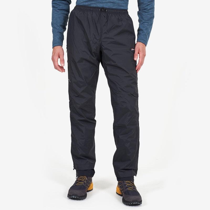 Black Montane Dynamo Waterproof Pull-Over Men's Trousers | JVA6732XR