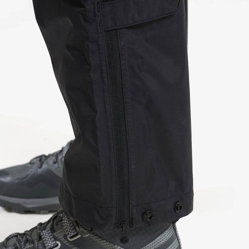 Black Montane Dynamo Waterproof Pull-Over Women's Trousers | BDI9232HT