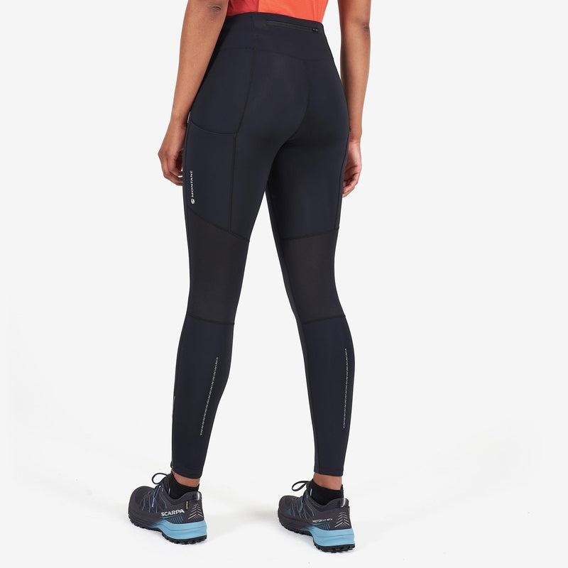 Black Montane Katla Long Trail Women's Leggings | LPV3345GL