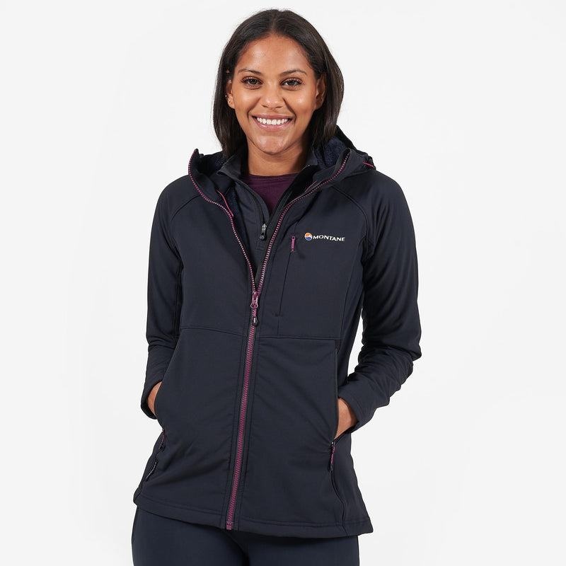 Black Montane Krypton Women's Softshell Jackets | FRT6797MQ