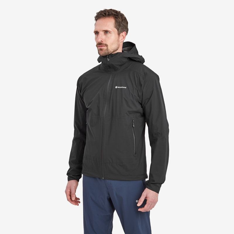 Black Montane Minimus Lite Men's Waterproof Jackets | MEF9128GE