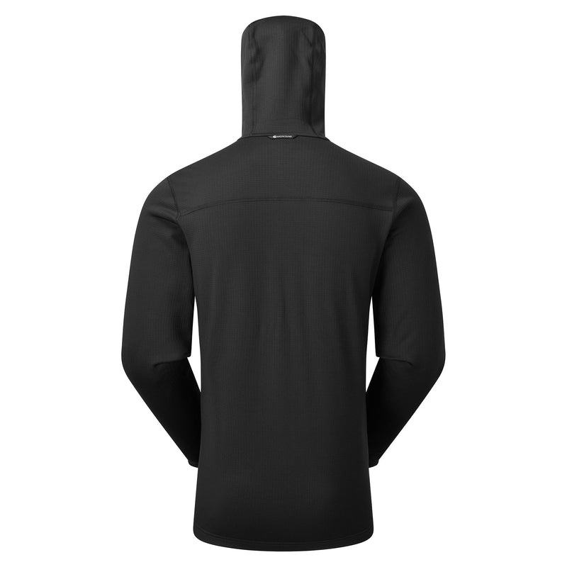 Black Montane Protium Hooded Men's Fleece Jackets | BBI7884XH