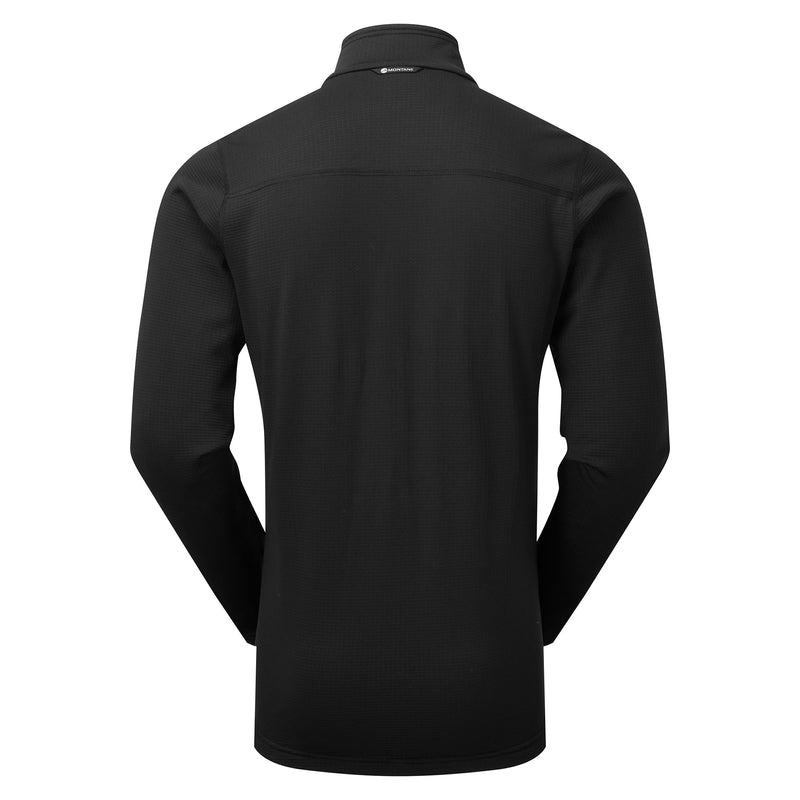 Black Montane Protium Pull On Men's Fleece | YBF5056QJ