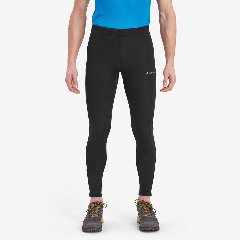 Black Montane Slipstream Trail Running Men's Leggings | AJM4357II