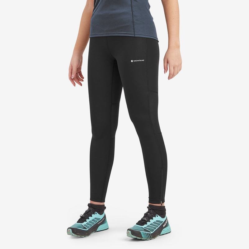 Black Montane Slipstream Trail Running Women's Leggings | BXG6876CV