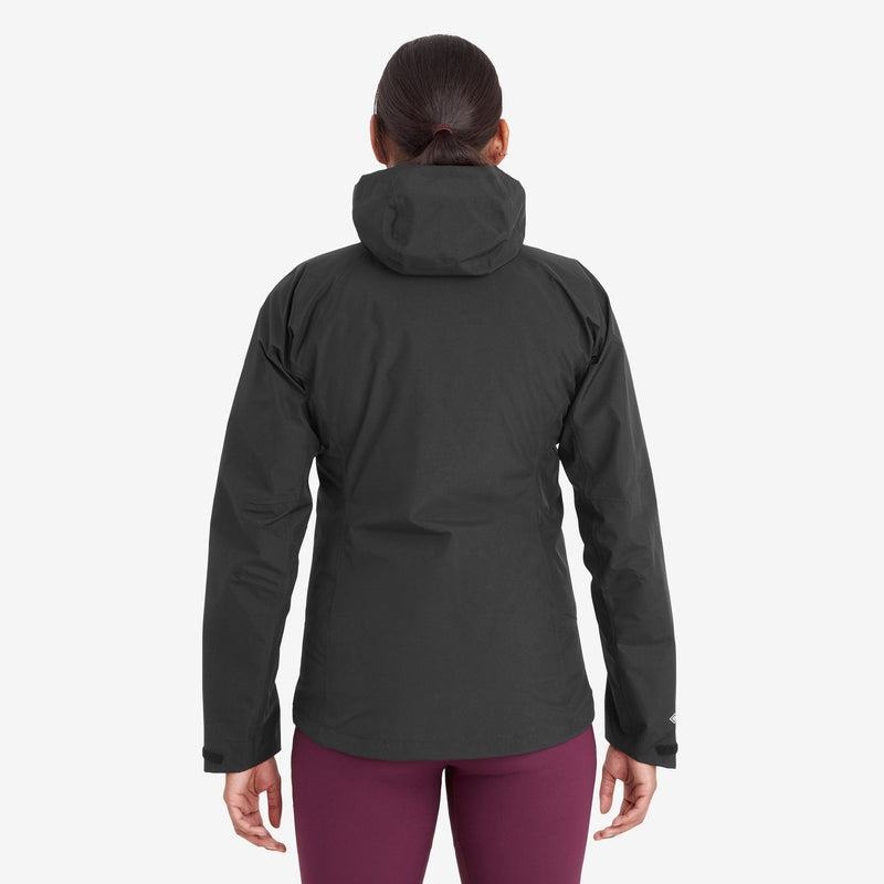 Black Montane Spirit Women's Waterproof Jackets | MXY4994GS