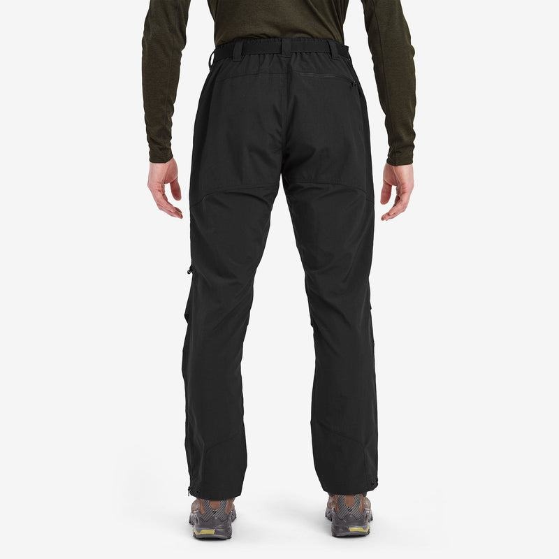 Black Montane Terra Men's Pants | DPO2944AL