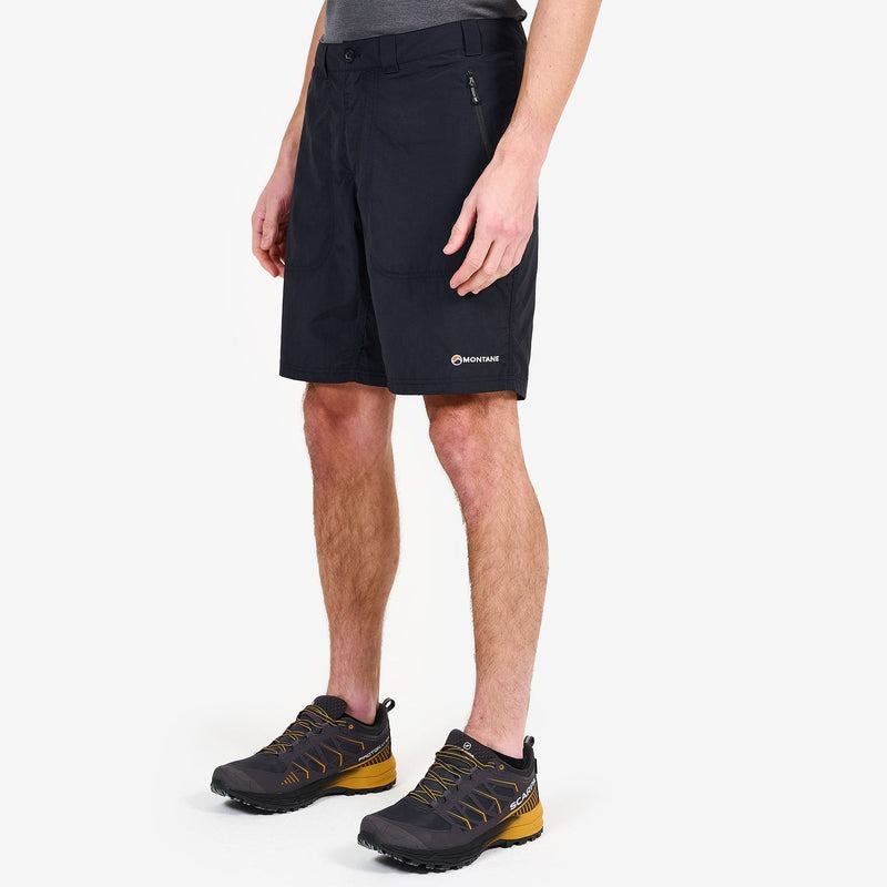 Black Montane Terra Men's Shorts | CNP371GS