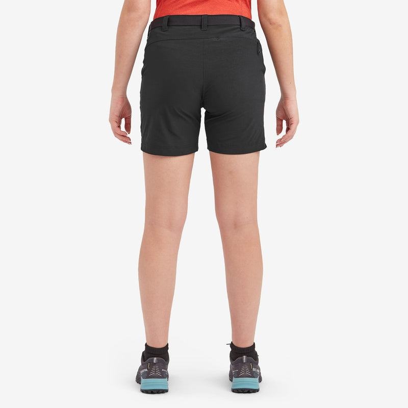 Black Montane Terra Stretch Lite Women's Shorts | ZFQ8077IF