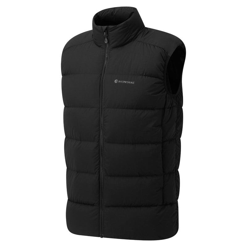 Black Montane Tundra Down Men's Vest | GXZ4294HI