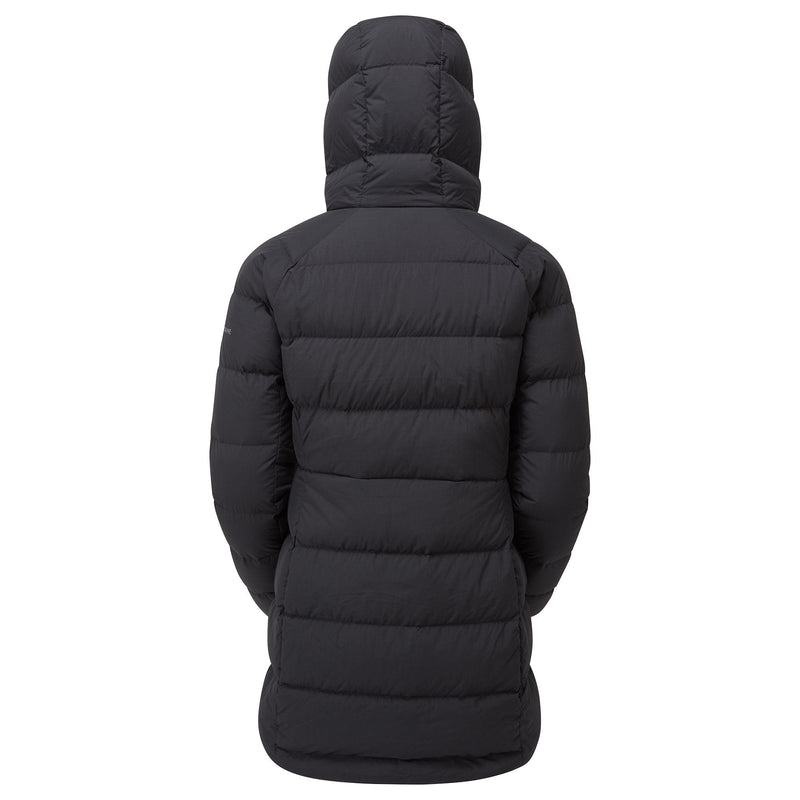 Black Montane Tundra Hooded Women's Down Jackets | HEO9712TV