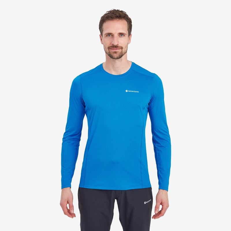 Blue Montane Dart Lite Long Sleeve Men's T Shirts | VOS5241QG