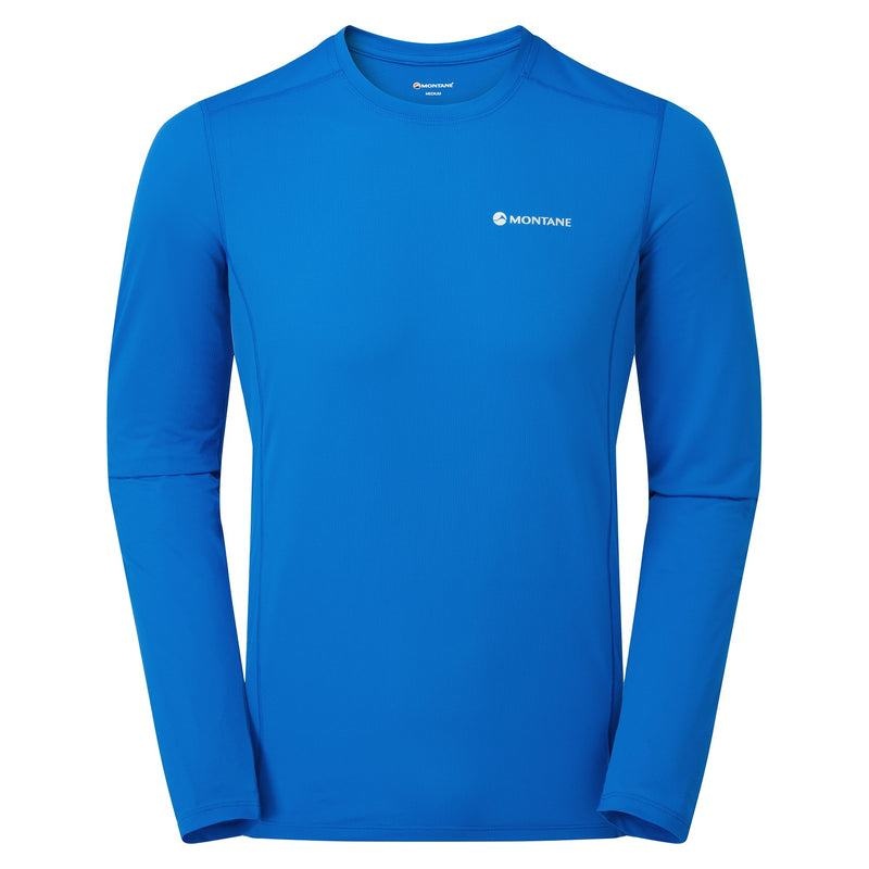 Blue Montane Dart Lite Long Sleeve Men\'s T Shirts | VOS5241QG