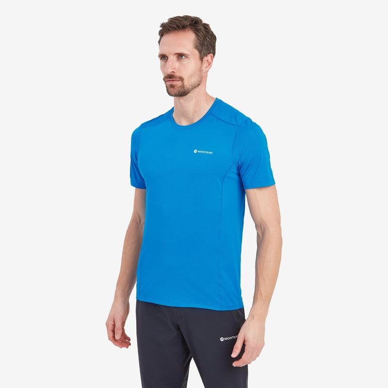 Blue Montane Dart Lite Men's T Shirts | FUZ6571WB