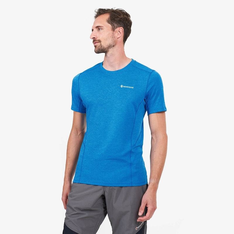 Blue Montane Dart Men's T Shirts | ZVU2965FL