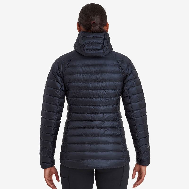 Dark Blue Montane Anti-Freeze Hooded Women's Down Jackets | ZFY5139RF