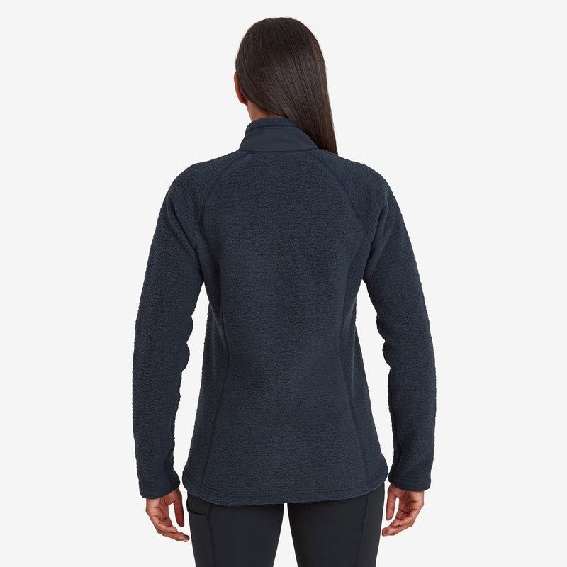 Dark Blue Montane Chonos Women's Fleece Jackets | FXV596XI