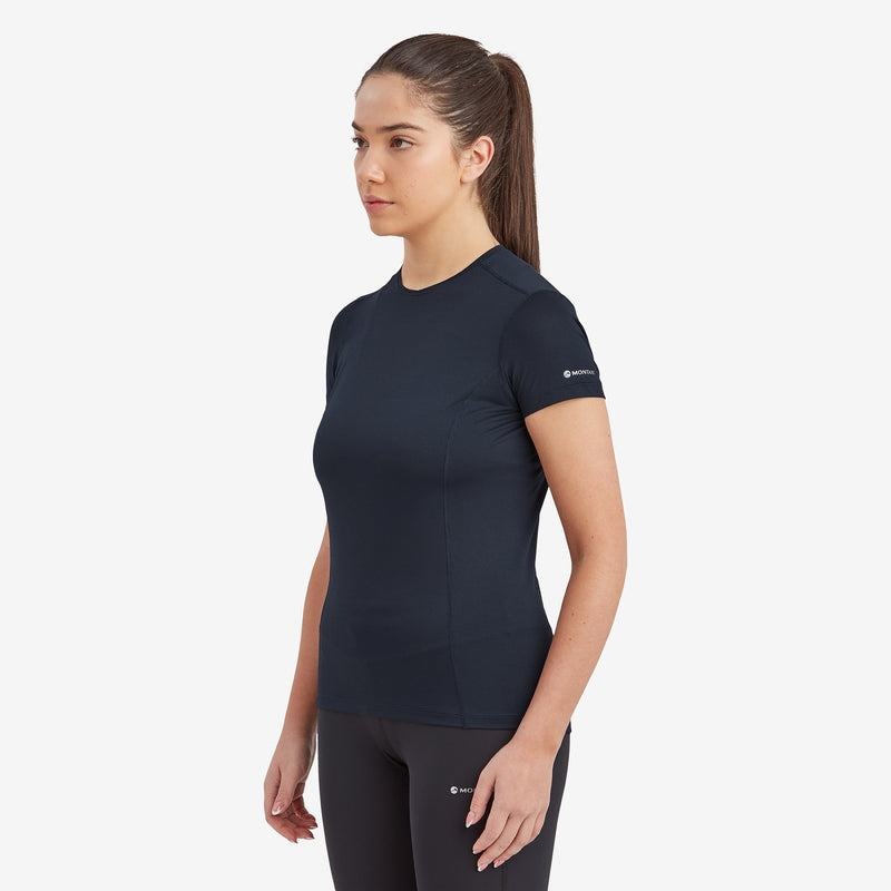 Dark Blue Montane Dart Lite Women's T Shirts | IXK5357AT