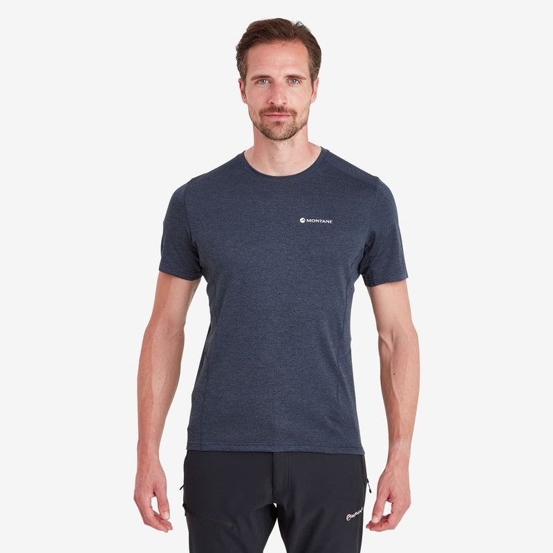 Dark Blue Montane Dart Men's T Shirts | LKN7831WZ