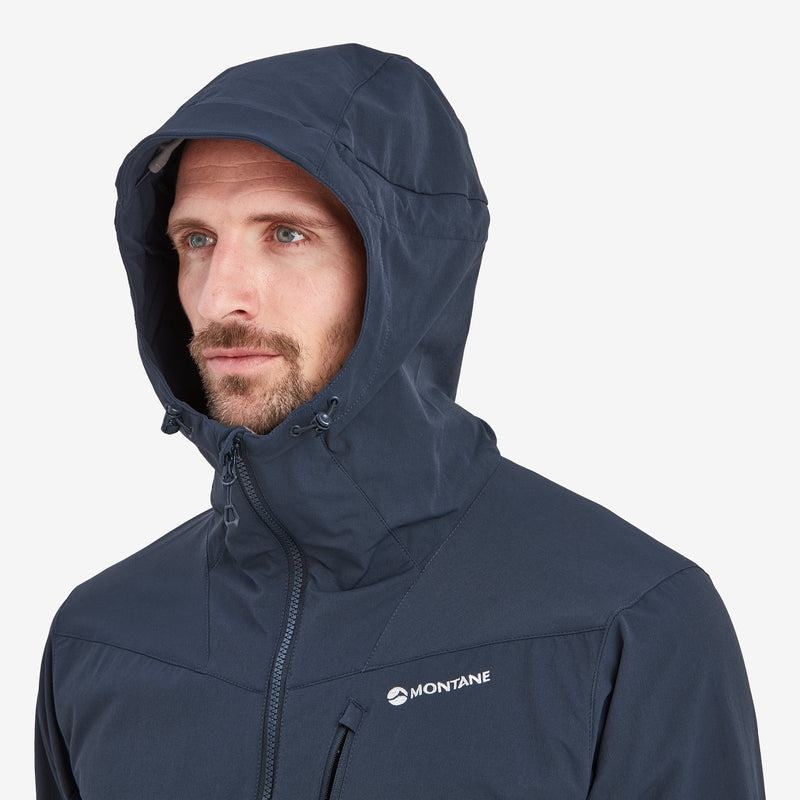 Dark Blue Montane Dyno LT Men's Softshell Jackets | SVD5356QC