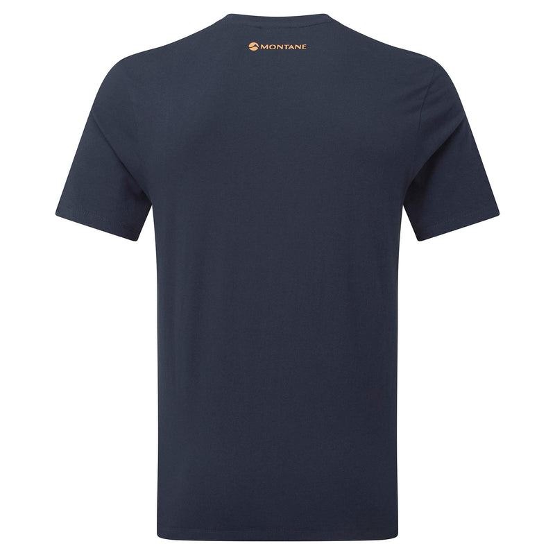 Dark Blue Montane Forest Men's T Shirts | VNI5618QV