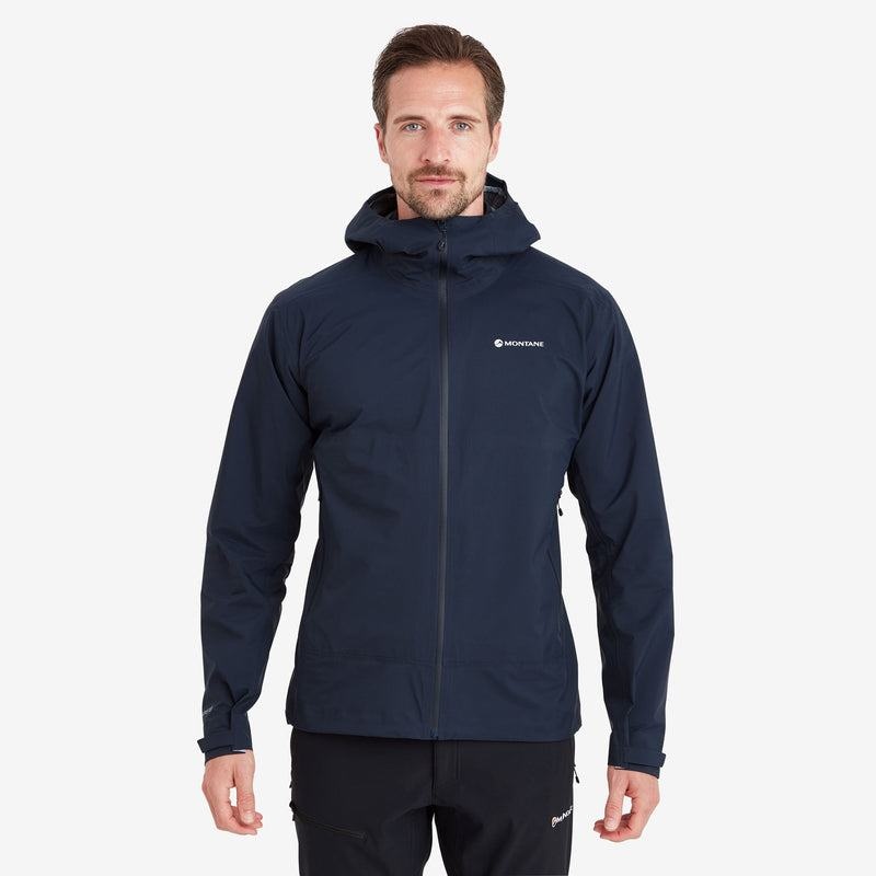 Dark Blue Montane Phase Lite Men's Waterproof Jackets | FFQ655DR